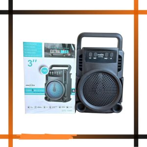 اسپیکر بلوتوثی قابل حمل GreatNice مدل GTS-1360 با نور LED و دسته حمل – صدای قوی و شفاف 3 اینچی