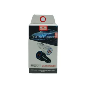 شارژر فندکی Earldom دو پورت — Fast Car Charger QC 3.0