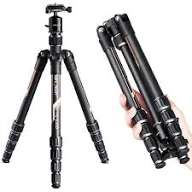 سه‌پایه حرفه‌ای ۲۱۰ سانتی‌متری — Carbon Alloy Steel، تحمل تا ۵ کیلوگرم، جمع‌شونده و قابل حمل