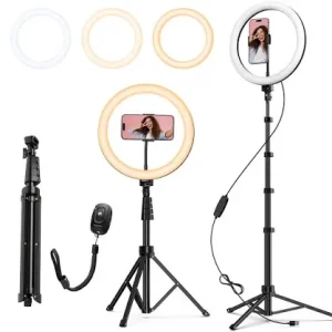 رینگ‌لایت Neewer RL-18 18″ — 240 LED، 5500K، دیم 1 —  (240 LED, 5500K)