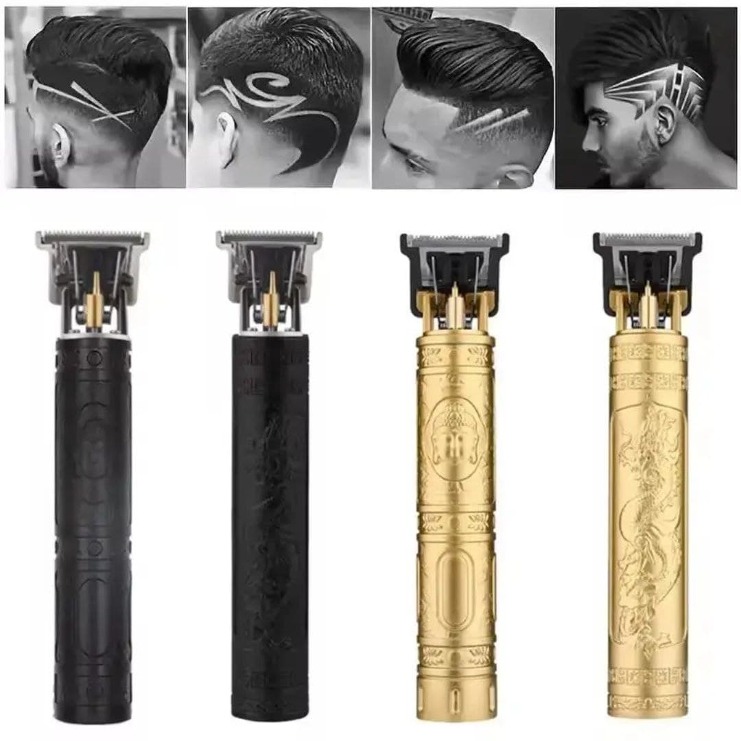 ماشین اصلاح Vintage T9 طرح اژدها - تریمر حرفهای Godfrey