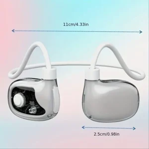 هندزفری ورزشی Gato Pro — ایرباد بی‌سیم سبک با طراحی باز و بدنه شفاف