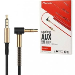 کابل صدا فنری 3.5mm (راست-و-زاویه‌ای) — Pioneer PI-S815 — ضد گره